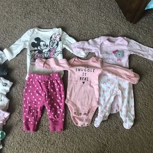 Newborn clothing set